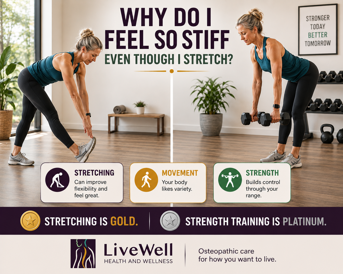 Why Do I Feel So Stiff Even Though I Stretch?